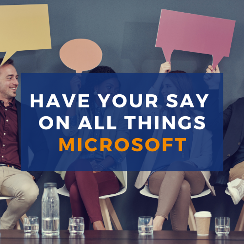 Have your say on all things Microsoft Cloud - Nigel Frank