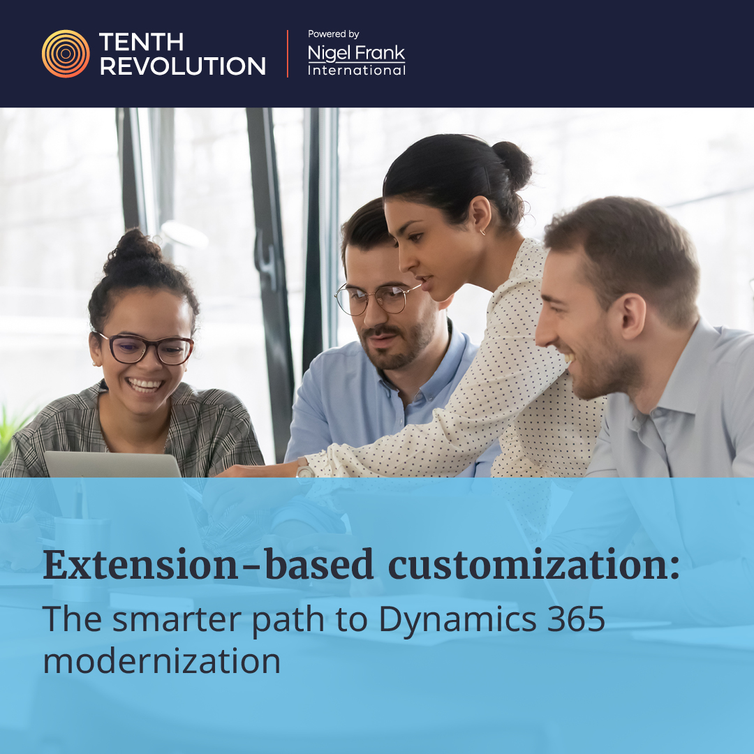 Extensions: The smarter way to customize Dynamics 365